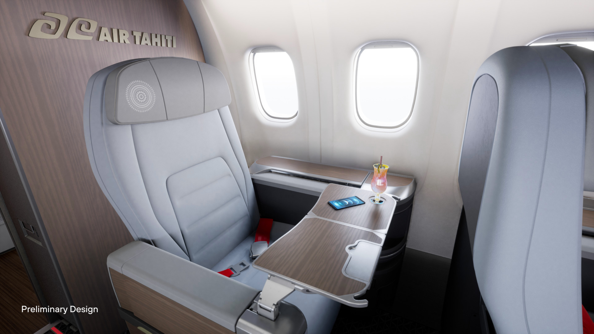 /// Air Tahiti monte en gamme avec la cabine ATR HighLine All-Business Class