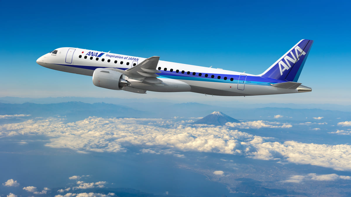 Japon : ANA Holdings porte à 23 ses commandes fermes d’E190‑E2